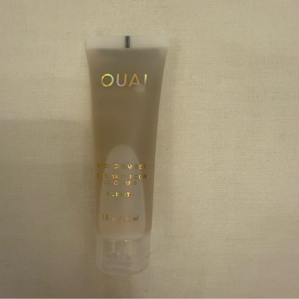 OUAI Detox Shampoo Travel Tube - Clear & Tan Packaging - Picture 5 of 6